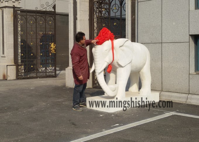武漢漢白玉獅子