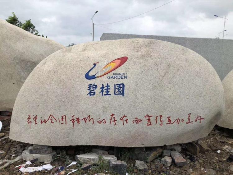 武漢碧桂園景觀石